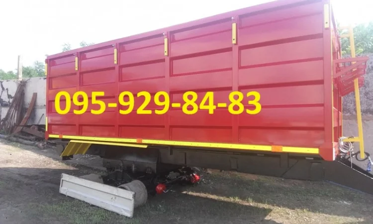 Полуприцеп тракторный самосвальный 1ПТС-15 - фото № 1