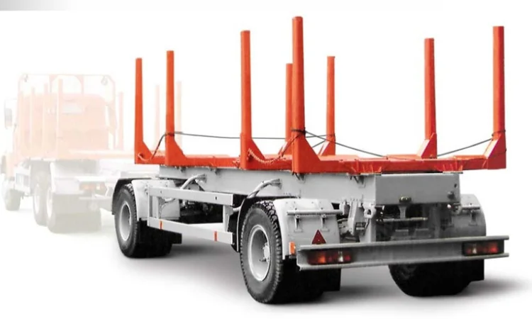 Прицеп-сортиментовоз КрАЗ А181М2 - фото № 1