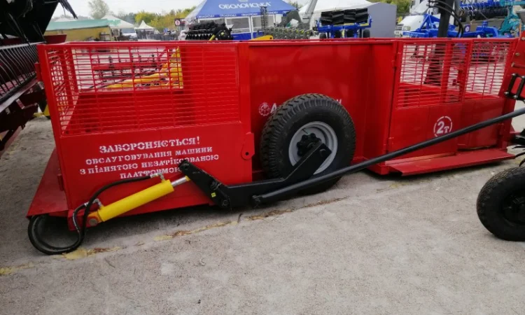 Причіп для перевозки свиней трап-візок ТТ-1С - фото № 3