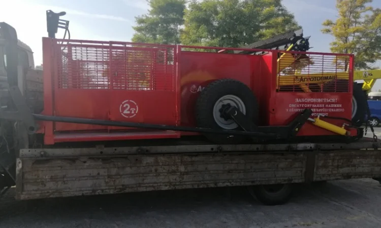 Причіп для перевозки свиней трап-візок ТТ-1С - фото № 9