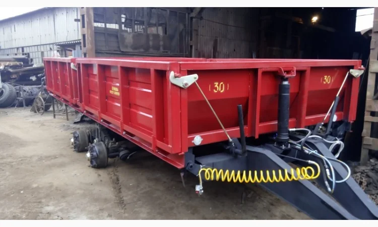 Тракторный прицеп ПТС-9 - фото № 1