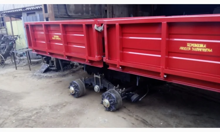 Тракторный прицеп ПТС-9 - фото № 3