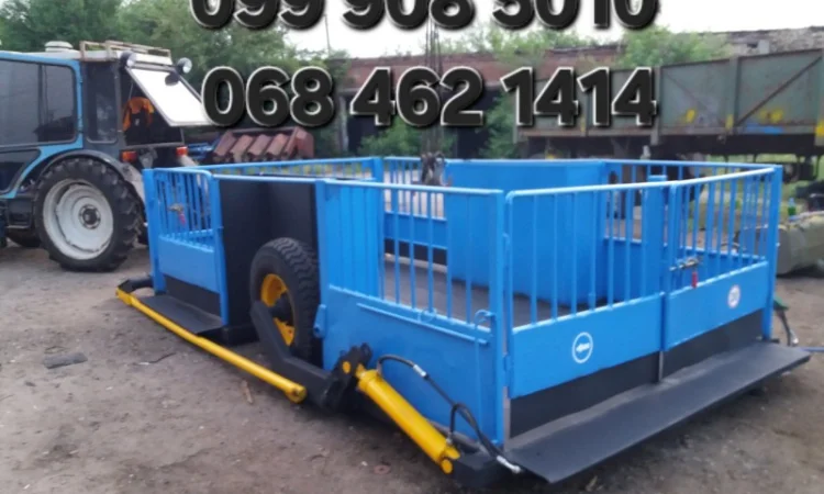 Візок трап, для перевезення тварин ТТ-1С - фото № 3