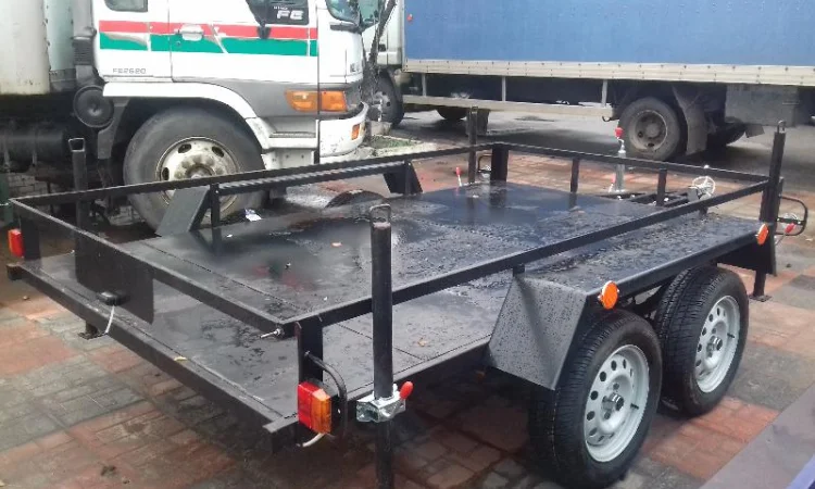 Легковой прицеп Лев лафет - фото № 1