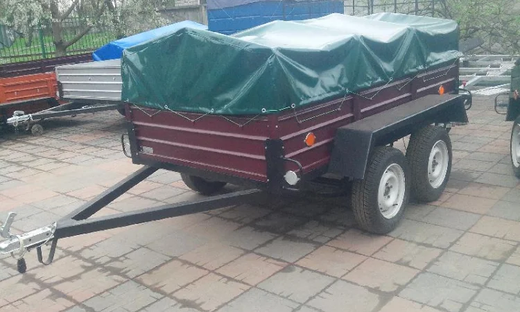 Прицеп легковой от Завода Лев 2.5х1.5 - фото № 1