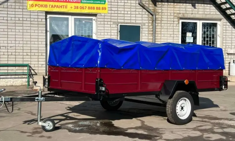Продам усиленный одноосный прицеп одноосный Лев 3.0 х 1.6 - фото № 9