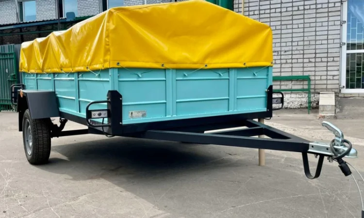 Усиленный одноосный прицеп одноосный Лев 3.0 х 1.6 - фото № 1