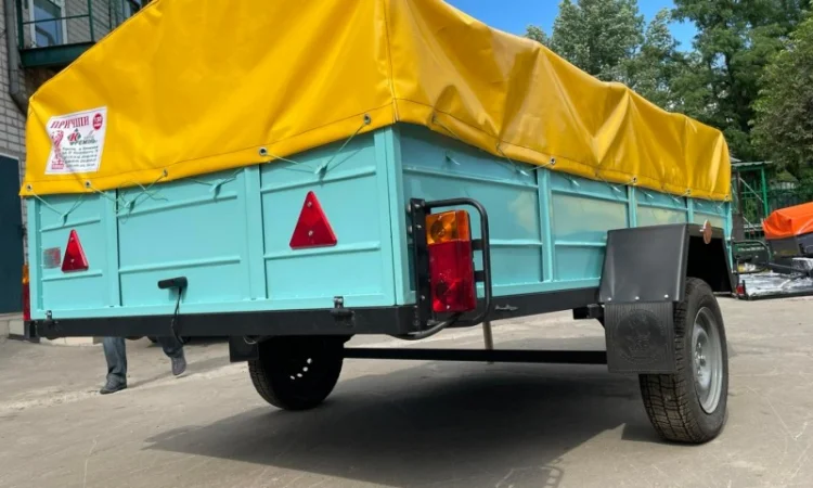 Усиленный одноосный прицеп одноосный Лев 3.0 х 1.6 - фото № 2