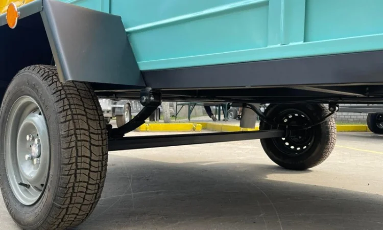 Усиленный одноосный прицеп одноосный Лев 3.0 х 1.6 - фото № 3