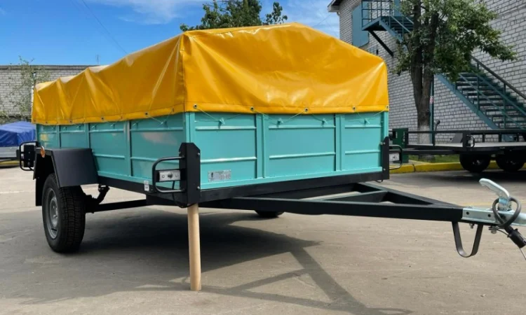 Усиленный одноосный прицеп одноосный Лев 3.0 х 1.6 - фото № 4