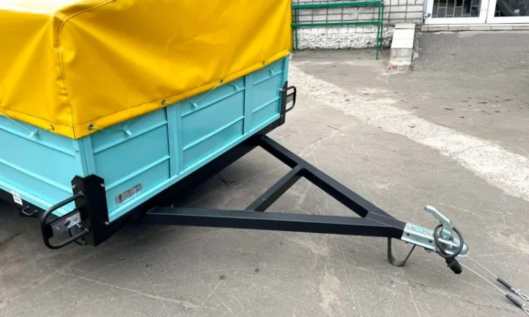 Усиленный одноосный прицеп одноосный Лев 3.0 х 1.6 - фото № 5