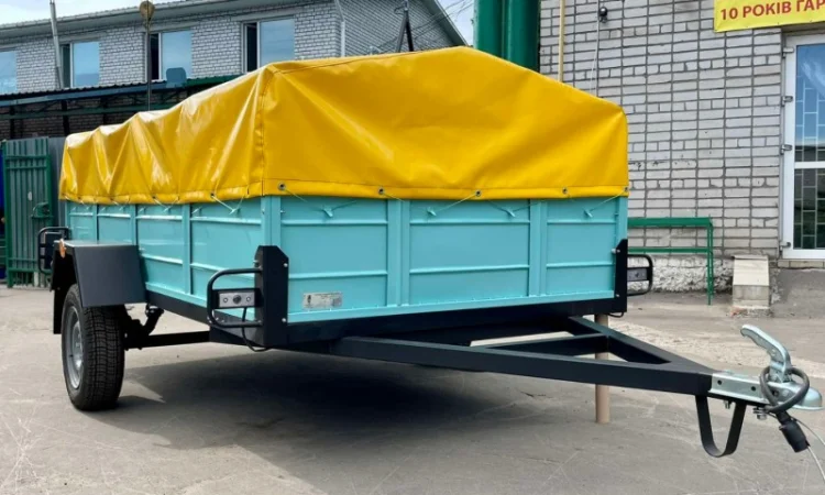 Усиленный одноосный прицеп одноосный Лев 3.0 х 1.6 - фото № 6