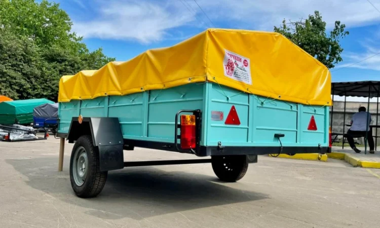 Усиленный одноосный прицеп одноосный Лев 3.0 х 1.6 - фото № 7