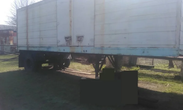 Продам напівпричіп фургон ALKA 30 куб.м - фото № 1