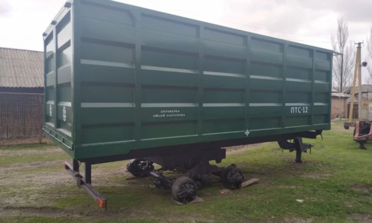 Напівпричіп тракторний 2ПТС-12 зерновоз - фото № 3