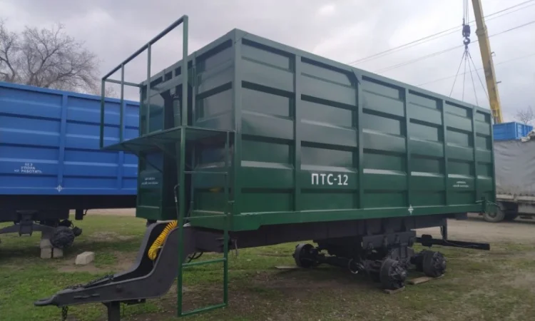 Напівпричіп тракторний 2ПТС-12 зерновоз - фото № 7