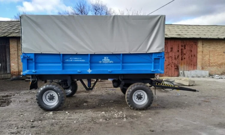 Причіп тракторний 2ПТС-4 з тентовою системою - фото № 2
