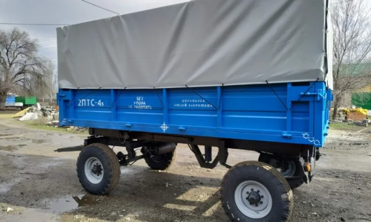Причіп тракторний 2ПТС-4 з тентовою системою - фото № 3