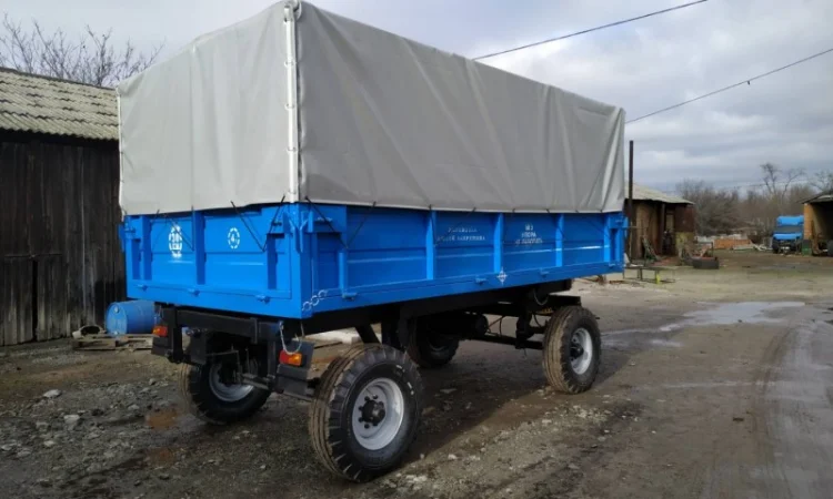 Причіп тракторний 2ПТС-4 з тентовою системою - фото № 4