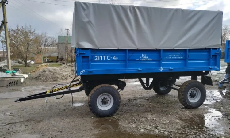 Причіп тракторний 2ПТС-4 з тентовою системою - фото № 5