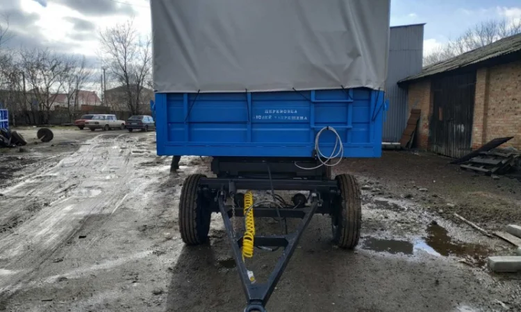 Причіп тракторний 2ПТС-4 з тентовою системою - фото № 7