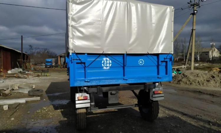 Причіп тракторний 2ПТС-4 з тентовою системою - фото № 8