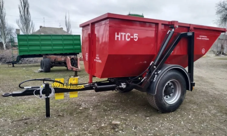 Напівпричіп тракторний НТС-5-01 (герметичний) - фото № 8