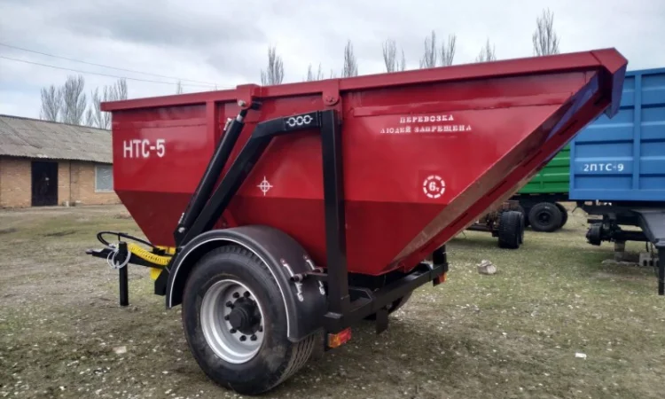 Напівпричіп тракторний НТС-5-01 (герметичний) - фото № 13