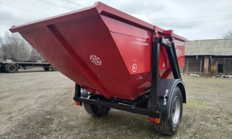 Напівпричіп тракторний НТС-5-01 (герметичний) - фото № 11