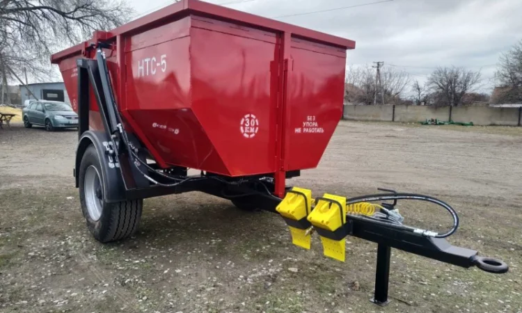 Напівпричіп тракторний НТС-5-01 (герметичний) - фото № 2