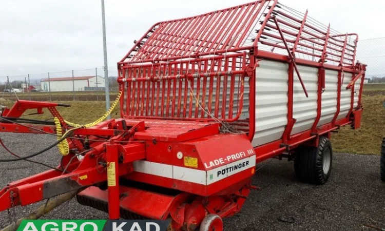 Самозагружающийся прицеп Pöttinger Ladeprofi 3 - фото № 1