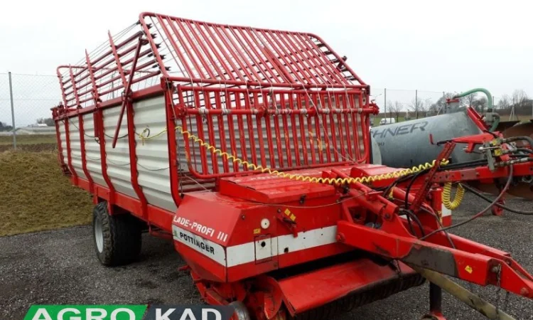 Самозагружающийся прицеп Pöttinger Ladeprofi 3 - фото № 4