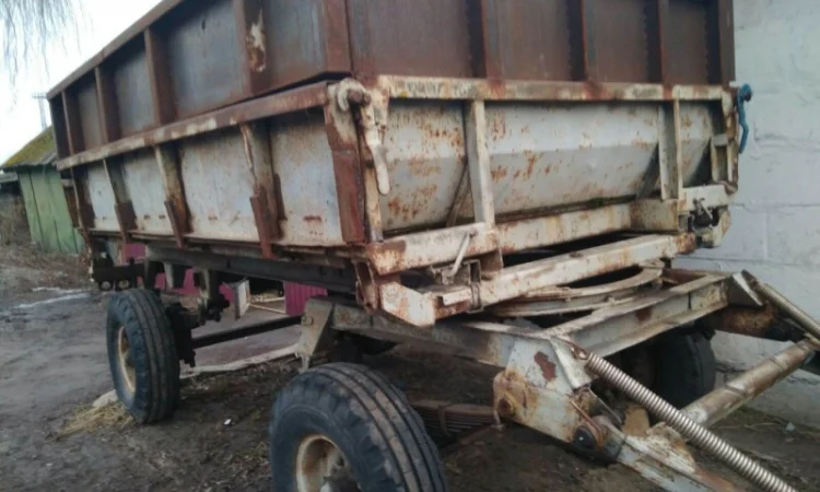 Прицеп для трактора и грузовых авто - фото № 1