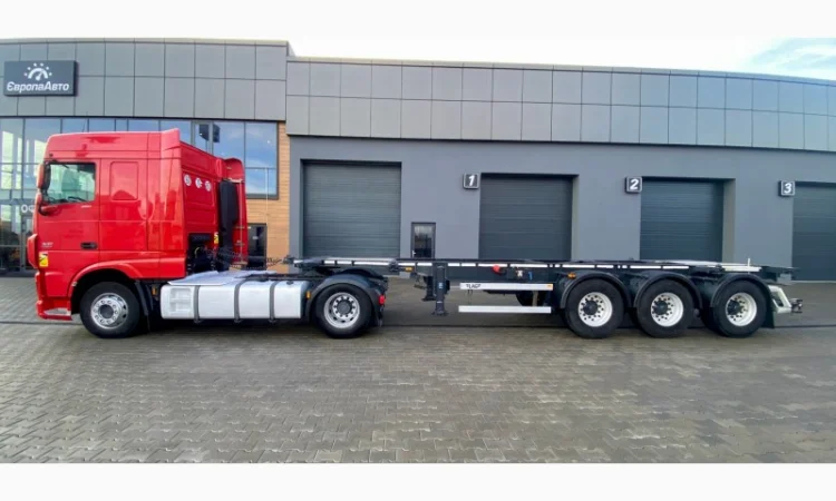 Напівпричіп контейнеровіз LAG 0-3-CC - 2014 року - фото № 1