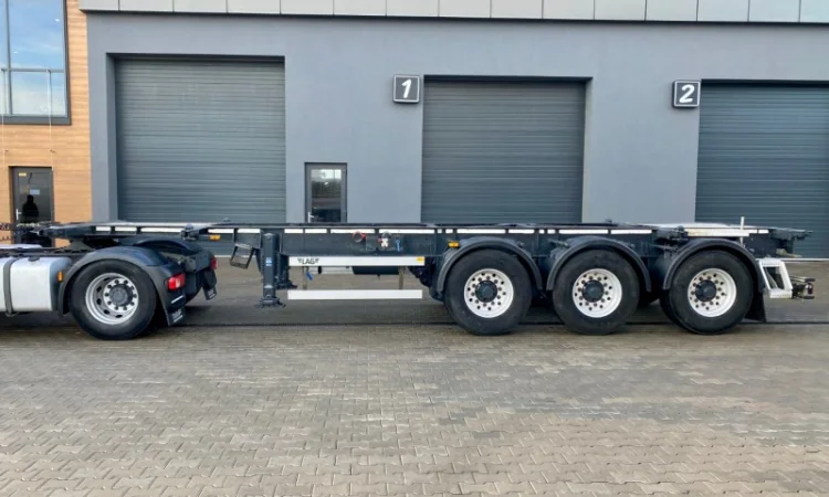 Напівпричіп контейнеровіз LAG 0-3-CC - 2014 року - фото № 2