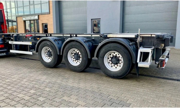 Напівпричіп контейнеровіз LAG 0-3-CC - 2014 року - фото № 3