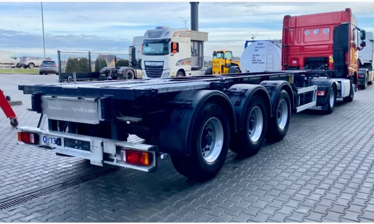 Напівпричіп контейнеровіз LAG 0-3-CC - 2014 року - фото № 7