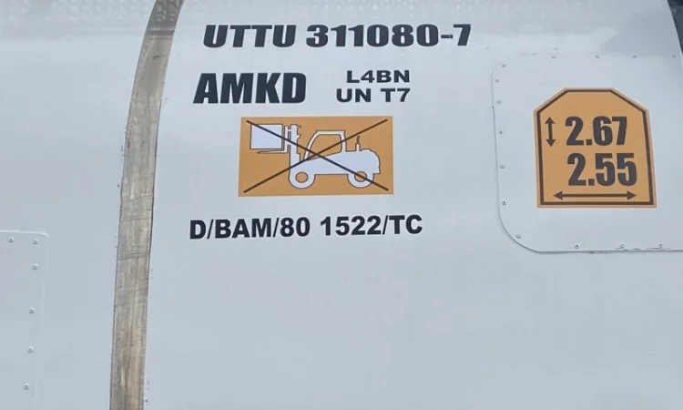 Ізотермічний танк контейнер з паровим підігрівом Van Hool Tank Container -2003 рік - фото № 12