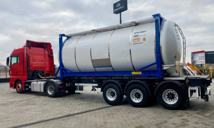 Ізотермічний танк контейнер з паровим підігрівом Van Hool Tank Container -2003 рік - фото № 2