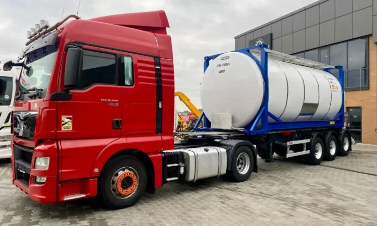 Ізотермічний танк контейнер з паровим підігрівом Van Hool Tank Container -2003 рік - фото № 3