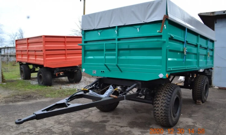 Причіп тракторний самоскидний двовісний шеститонний 2ПТС-6 - фото № 5