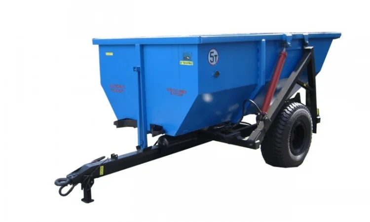 Полуприцеп тракторный самосвальный НТС-5 - фото № 1