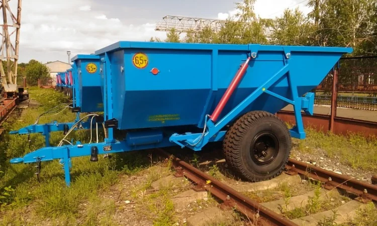 Полуприцеп тракторный самосвальный НТС-5 - фото № 2
