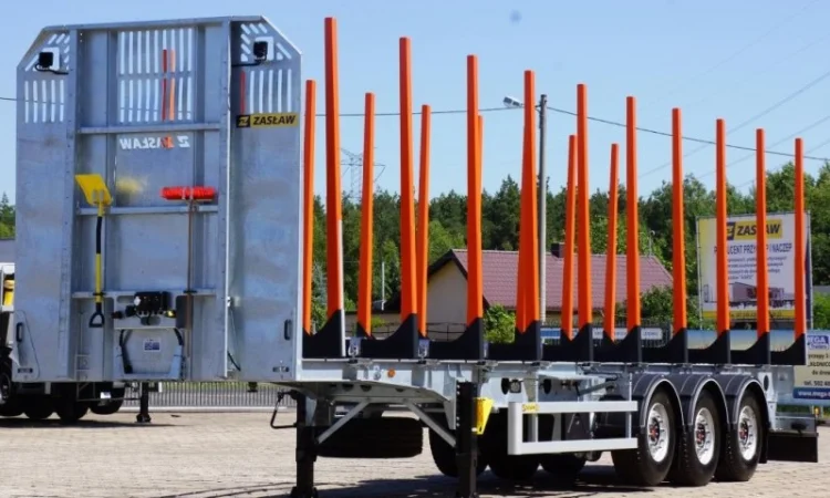Новий напівпричіп лісовоз ZASŁAW - фото № 1