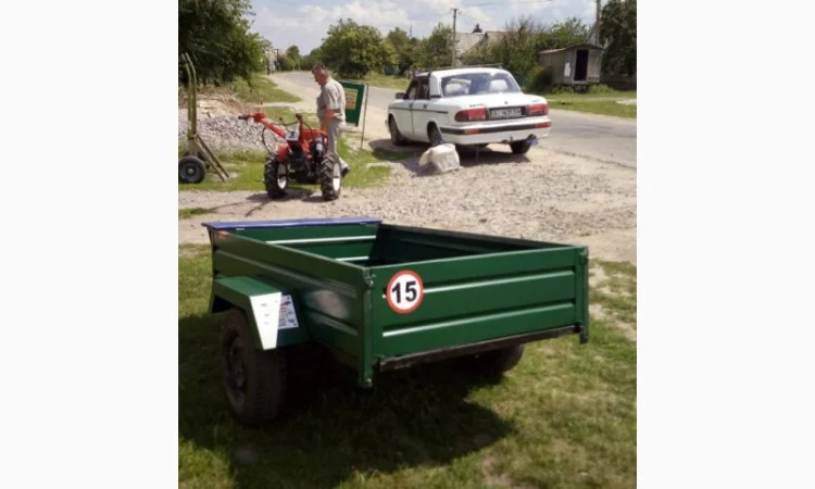 Продам прицеп до мотоблока, мототрактора. Ружин, Белая Церковь, Винниц - фото № 2