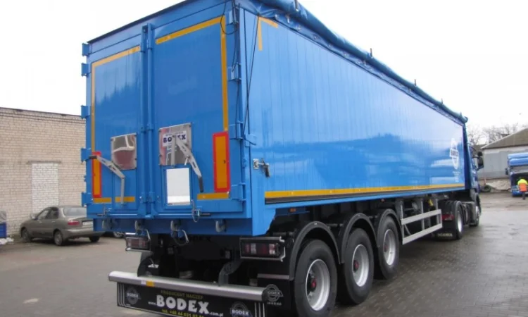 2022 Полуприцеп самосвал BODEX SAF 55м3 На складі, Гарантія! Осі 11т - фото № 1