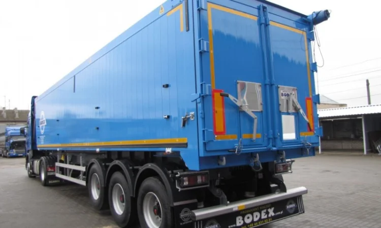 2022 Полуприцеп самосвал BODEX SAF 55м3 На складі, Гарантія! Осі 11т - фото № 2