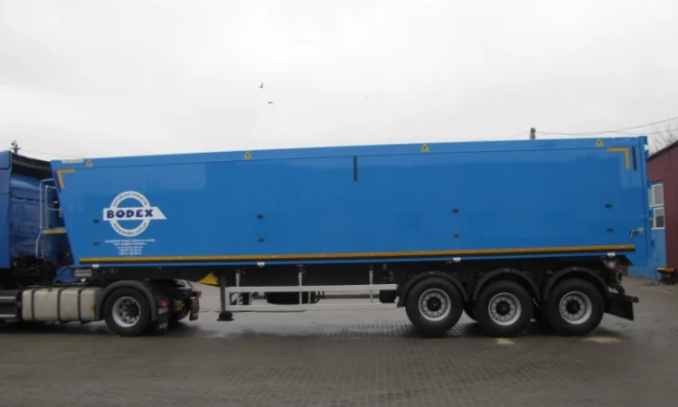 2022 Полуприцеп самосвал BODEX SAF 55м3 На складі, Гарантія! Осі 11т - фото № 6