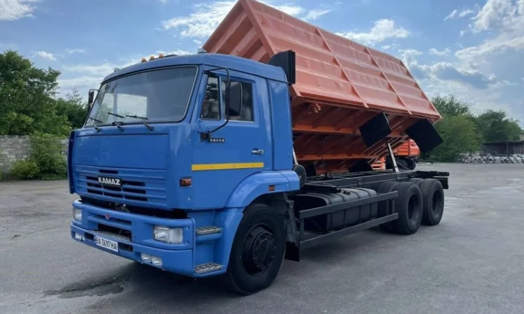 Сомоскид КамАЗ 65115 2013р зерновоз - фото № 1