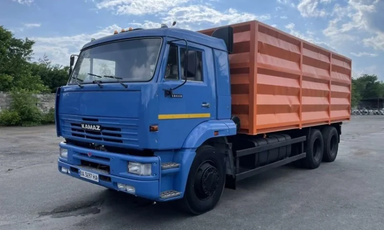 Сомоскид КамАЗ 65115 2013р зерновоз - фото № 3